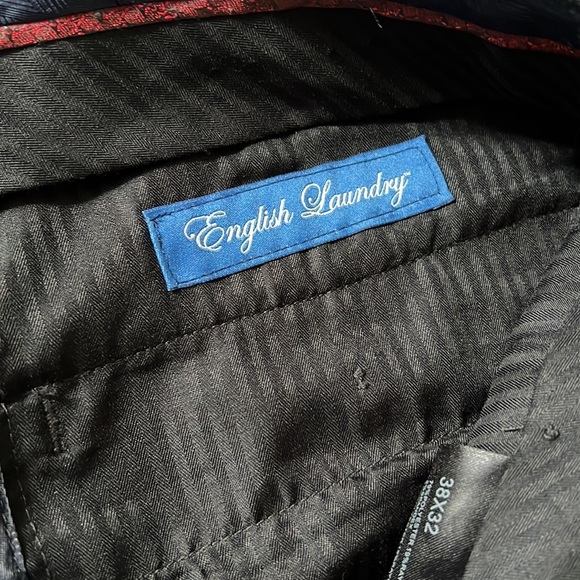 Dark Gray Mens Dress Pants SZ 38 X 32 English Laundry - Picture 6 of 7